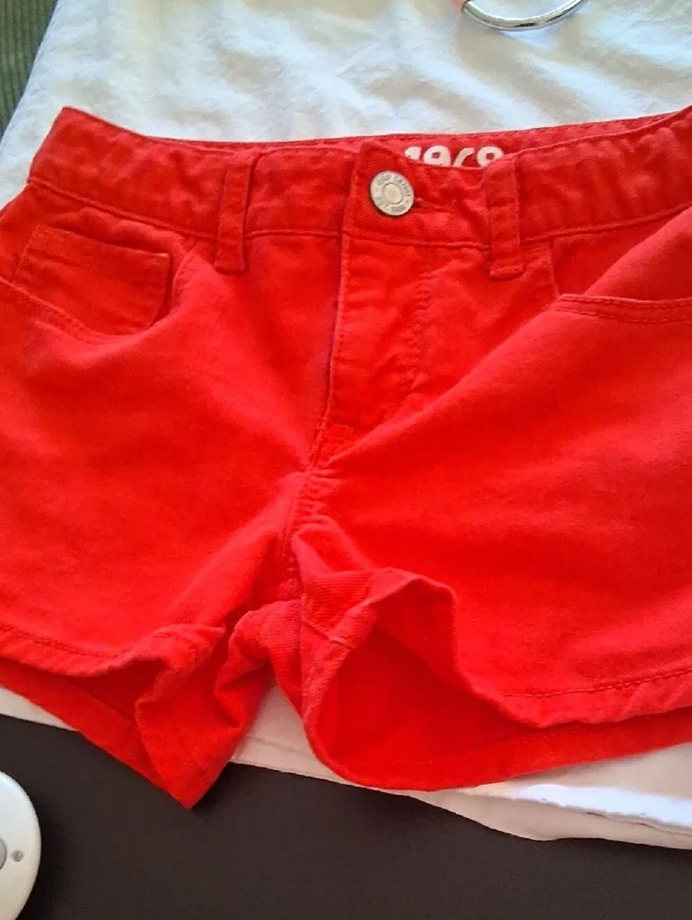 GAP Red Girls Jean Shorts Size 10 Regular.